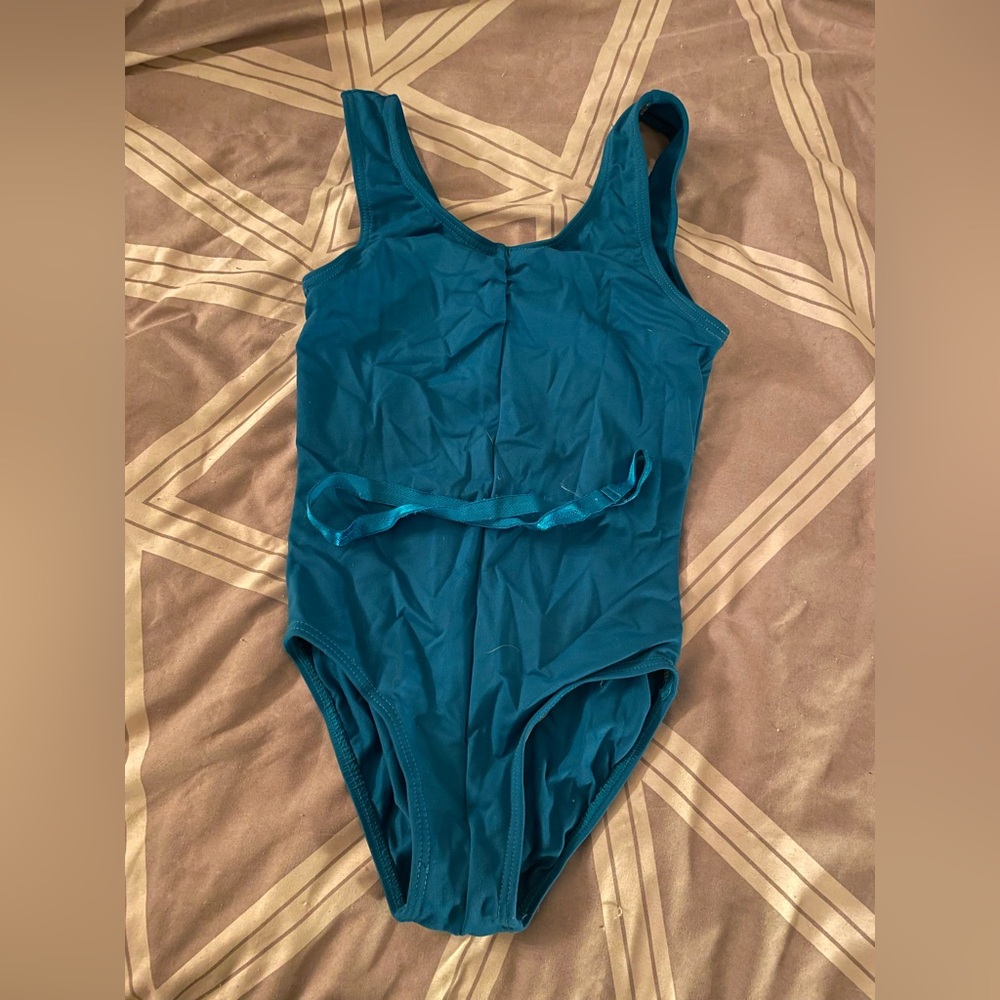 Teal RAD Mondor dance bodysuit